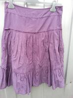 Mexx paarse rok met broderie, maat 38 nieuw met kaartje, Maat 38/40 (M), Mexx, Verzenden, Paars