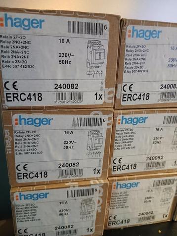 Hager magneetschakelaar ERC 418 (Nieuw) beschikbaar voor biedingen