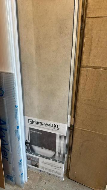 4 nieuwe pakken dumawall XL light cement 2,08m2 per pak beschikbaar voor biedingen