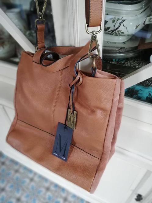 Nieuwe cognac bruine leren shopper Mart Visser, Sieraden, Tassen en Uiterlijk, Tassen | Schoudertassen, Nieuw, Bruin, Leer, Ophalen of Verzenden
