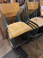 40 Vintage Buisstoelen - Jaren 70, Huis en Inrichting, Stoelen, Ophalen, Gebruikt, Bruin, Seventies