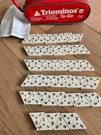 Triominos To-Go - Zo Goed Als Nieuw!, Drie of vier spelers, Ophalen of Verzenden, Zo goed als nieuw, Reisspel