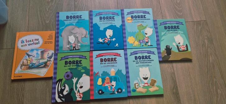 7 x Borre boekjes groep 1/2, Boeken, Kinderboeken | Baby's en Peuters, Zo goed als nieuw, 3 tot 4 jaar, Ophalen of Verzenden