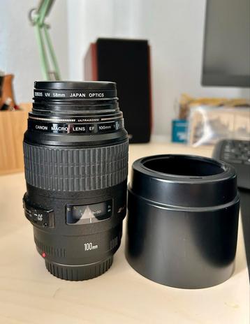 Canon 100mm macro lens in nieuwstaat beschikbaar voor biedingen