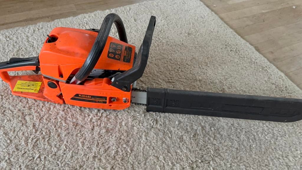 Kibani kettingzaag 45cm, Ophalen, Kettingzaag, Zo goed als nieuw, 30 tot 70 mm