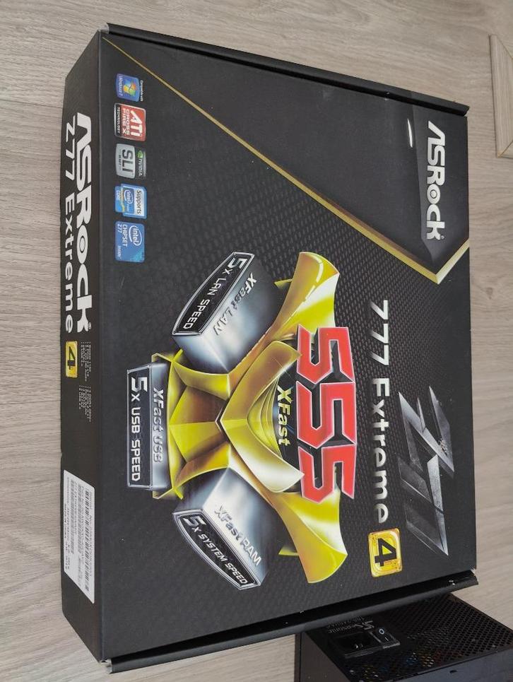 Intel  i5-3570K | Asrock Z77 Extreme 4 | Seasonic M12 520W, Computers en Software, Moederborden, Gebruikt, Intel, DDR3, Ophalen of Verzenden
