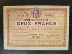 Frankrijk noodgeld Fourmies 1914, Frankrijk, Los biljet, Ophalen of Verzenden