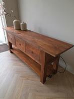 TV Meubel TEAK - Prachtig!, Ophalen, Gebruikt, 150 tot 200 cm, Teakhout