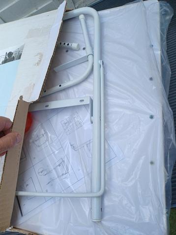 handy outdoor & travel , balkontafel stresa , wit , nieuw beschikbaar voor biedingen