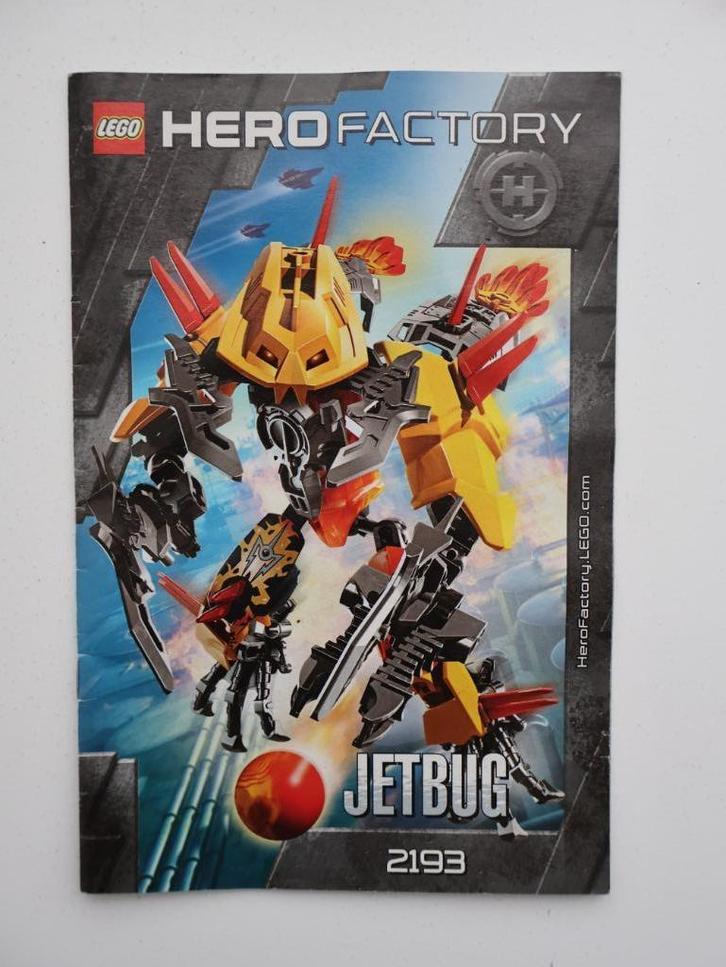 Lego Hero Factory 2193 Jetbug, Kinderen en Baby's, Speelgoed | Duplo en Lego, Gebruikt, Lego, Complete set, Ophalen of Verzenden