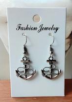 Oorbellen anker, zeeman, zee, schipper, matroos, schip, boot, Overige materialen, Hangers, Nieuw, Ophalen of Verzenden