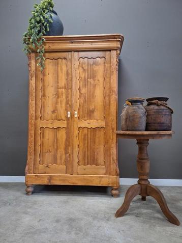 Nette originele biedermeier meidenkast kledingkast beschikbaar voor biedingen