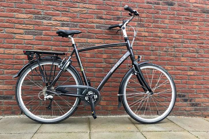 Gazelle Fuente sport herenfiets, Fietsen en Brommers, Fietsen | Heren | Herenfietsen, Gebruikt, Gazelle, 57 tot 61 cm, Versnellingen