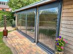 Veranda zeil met ritsen *Nieuw* *5,80 m breed, 2,32 m hoog*, Tuin en Terras, Overkappingen, Ophalen of Verzenden, Zo goed als nieuw