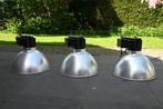 Industriele halogeen hanglampen, Huis en Inrichting, Ophalen of Verzenden, Zo goed als nieuw, Metaal, Minder dan 50 cm