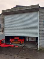 Rolluik / deur elektrische 220, Doe-het-zelf en Verbouw, Rolluiken, Ophalen, Gebruikt, 200 cm of meer, Wit