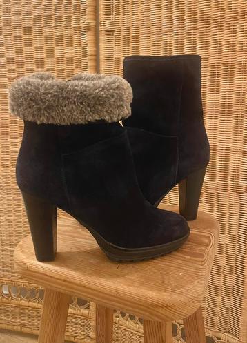 Fred de la Bretonnière suède haklaarzen donker marine–Nieuw beschikbaar voor biedingen