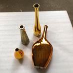 Set decoratie materiaal (vaasjes, kandelaar, etc), Huis en Inrichting, Overige kleuren, Aardewerk of Porselein, Ophalen of Verzenden