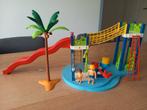 Playmobil Waterpretpark met glijbaan - 6670 COMPLEET, Ophalen of Verzenden, Zo goed als nieuw, Complete set