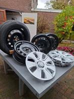 Skoda Kamiq Stalen Velgen + wieldoppen, Auto-onderdelen, Banden en Velgen, Gebruikt, Velg(en), 16 inch, Ophalen of Verzenden