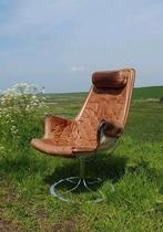 Vintage design Jetson draaistoel DUX Bruno Mathsson, Huis en Inrichting, Fauteuils, Ophalen, Gebruikt, Leer, Mcm deens