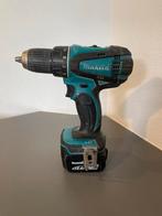 Makita DDF446 Accu Schroefmachine met accu, lader 14.4v 4ah, Gebruikt, Ophalen of Verzenden, Boor- en Schroefmachine