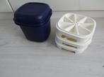Tupperware ijsblokjesmaker, Ophalen of Verzenden, Zo goed als nieuw, Blauw, Overige typen