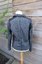 Jasje grijs/ zwart Monari mt M Vaste prijs, Maat 38/40 (M), Monari, Zwart, Ophalen of Verzenden