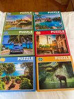 6 mooie puzzels uiteraard compleet, Ophalen, 500 t/m 1500 stukjes, Zo goed als nieuw, Legpuzzel