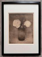 Jan Mankes 1889-1920 / Heliogravure Pioenrozen in Vaas 1923, Ophalen of Verzenden