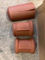 Eindvorst en begin vorst monier en nelskamp beginvorst rood, Steen of Klei, Zwart, Nieuw, Minder dan 5 m²