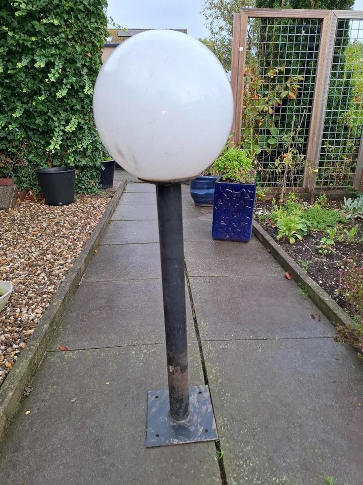 Tuinlampen, Tuin en Terras, Buitenverlichting, Gebruikt, Staande lamp, Overige materialen, Minder dan 50 watt, Netvoeding, Waterbestendig