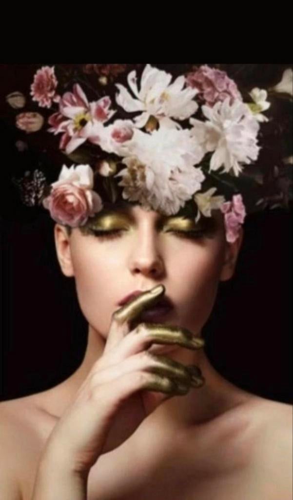 Glasschilderij 80x120, Ophalen, Minder dan 50 cm, Zo goed als nieuw, Schilderij