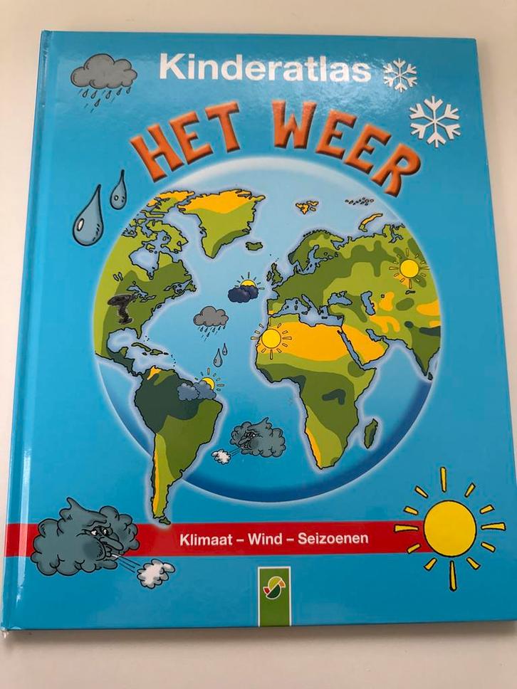 Kinderatlas Het Weer, Boeken, Atlassen en Landkaarten, Gelezen, Overige atlassen, Wereld, 2000 tot heden, Ophalen of Verzenden