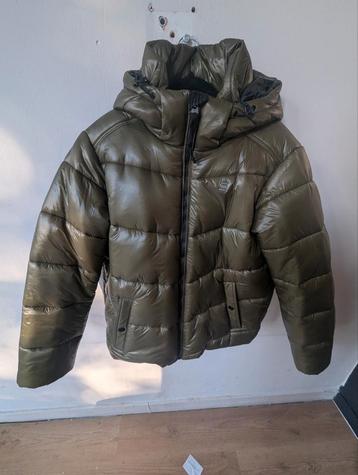 G STARR RAW Shiny groene winterjas XXL beschikbaar voor biedingen