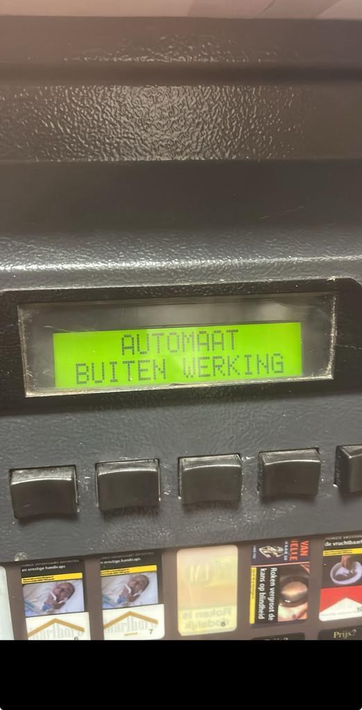 Reparatie Würlitzer sigarettenautomaat, Verzamelen, Automaten | Overige, Gebruikt, Ophalen of Verzenden