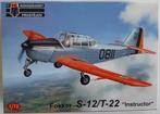 KP Fokker S-12/ T 12 trainer 2 Nederlandse versies 1/72, Overige merken, 1:72 tot 1:144, Verzenden, Nieuw