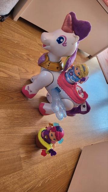 Vtech magische eenhoorn met 2 vriendjes Fenna en Femke beschikbaar voor biedingen