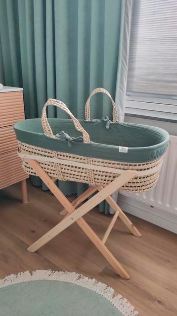 Mozeswieg met standaard Funnababy z.g.a.n. - groen beschikbaar voor biedingen