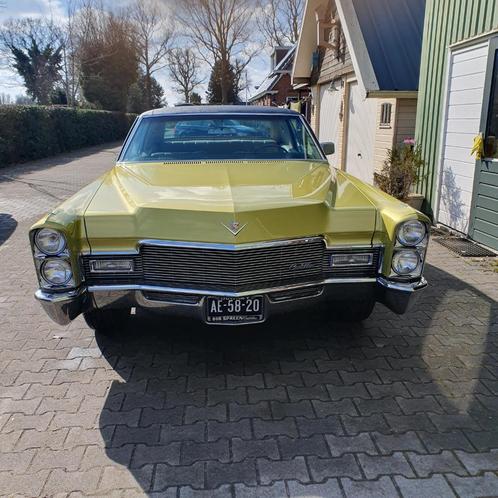 Cadillac Coupe de Ville 7.0 AUT 1968 Beige, Auto's, Cadillac, Bedrijf, Coupe de Ville, LPG, Hatchback, Automaat, Geïmporteerd