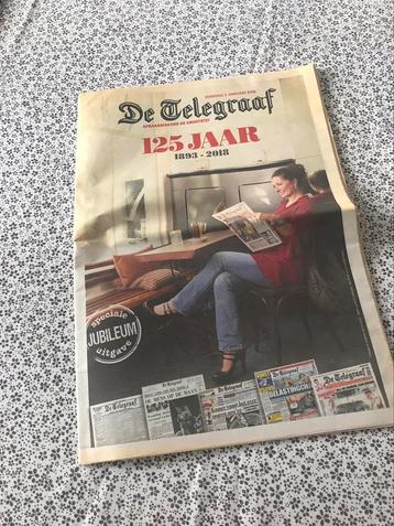 125 Jaar De Telegraaf. 1893  -  2018