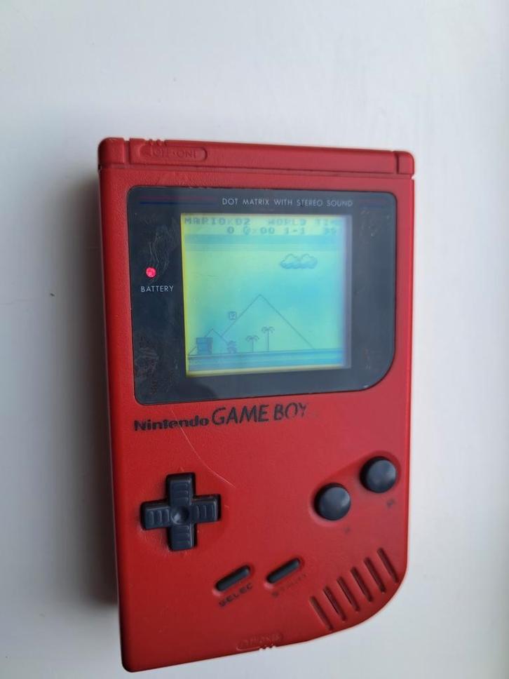 Game boy met 8 spelletjes, Spelcomputers en Games, Spelcomputers | Nintendo Game Boy, Gebruikt, Ophalen of Verzenden