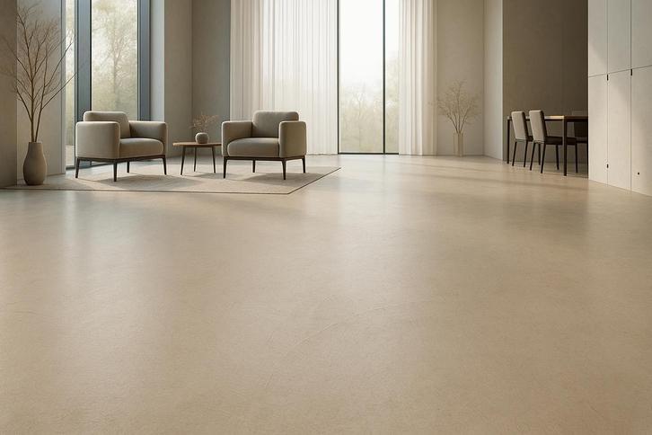 Lavasteen Gietvloer vanaf €71,- per m2, Huis en Inrichting, Stoffering | Vloerbedekking, Nieuw, Ophalen