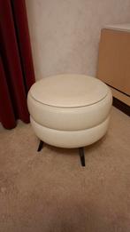 Vintage Poef met Opbergruimte - Naaispullen, Ophalen, Minder dan 50 cm, Gebruikt, Minder dan 50 cm