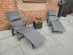 2x zgan ligbedden, Tuin en Terras, Ligbedden, Ophalen, Zo goed als nieuw