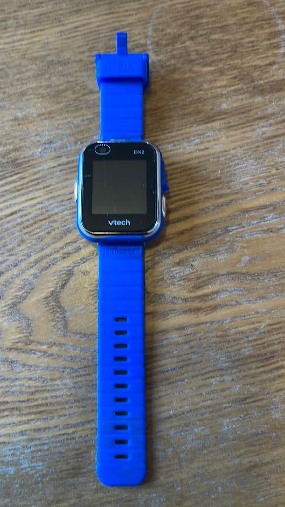 VTech KidiZoom D2X smartwatch+oplader, Ophalen of Verzenden, Zo goed als nieuw, Blauw, Jongen of Meisje