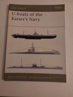 Osprey U-boats of the kaiser's navy wo1, Boeken, Ophalen of Verzenden, Tweede Wereldoorlog, Zo goed als nieuw, Marine