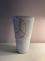 Vintage Studio Pottery vaas vogel, Verzenden