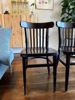 Bistro Stoelen, Huis en Inrichting, Stoelen, Ophalen, Gebruikt, Twee, Bruin