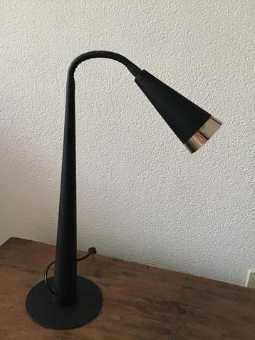 Retro Snake Lamp - Zwart & Chroom - Verstelbaar beschikbaar voor biedingen